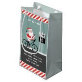 Radfahrerurlaub Kleine Geschenktasche Kleine Geschenktüte (Rückseite Schrägansicht)