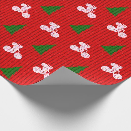 Radfahrpapier Geschenkpapier (Ecke)