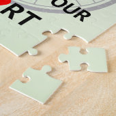 Radfahrradangebot grün puzzle (Seite)