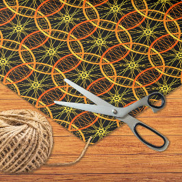 Radfahrräder, orange gelb seidenpapier