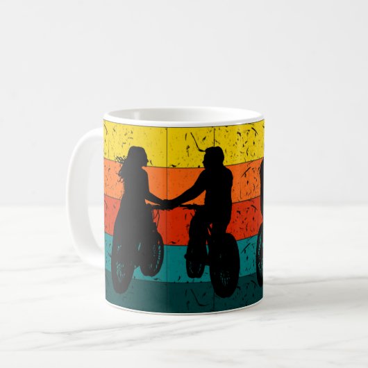 Radfans Kaffeetasse (Vorderseite Links)