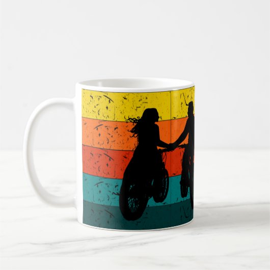 Radfans Kaffeetasse (Links)