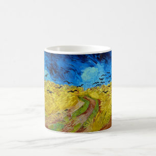 Radfeld mit Krähen, Van Gogh Kaffeetasse