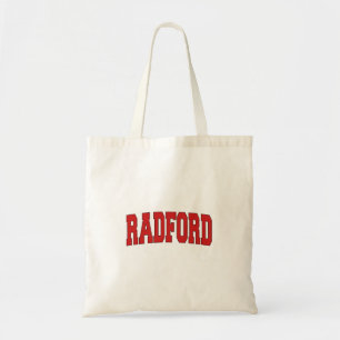 Radford Va Virginia Uni Stil USA Vintage Sport Tragetasche