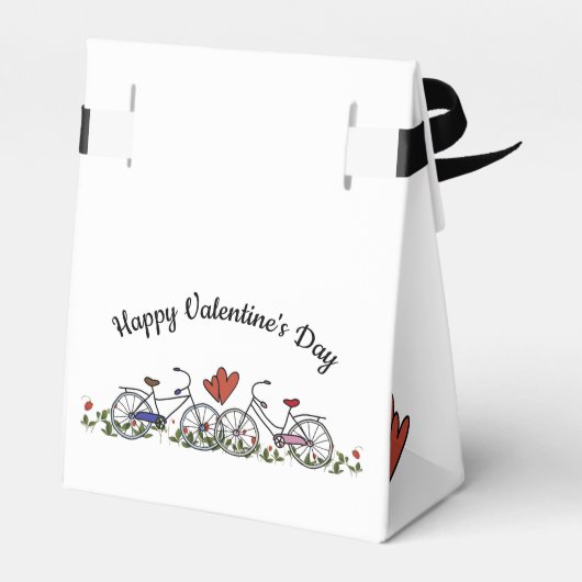 Radfreunde Valentine Geschenkschachtel (Rückseite)