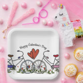 Radfreunde Valentine Pappteller (Party)