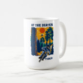 Radgebirge lustiges Zitat-Geschenk Kaffeetasse (VorderseiteRechts)