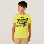 Radgie Gadgie Newcastle Geordie Dialect T-Shirt (Vorne ganz)