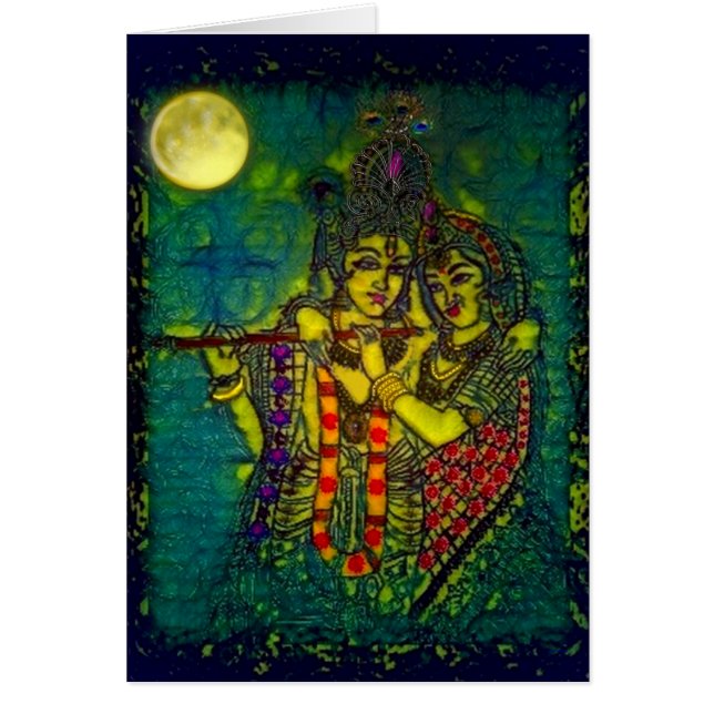Radha Krishna1 Karte (Vorne)