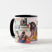 Radha Krishna Aesthetic Collage Mug – Soft Pastel  Tasse (Vorderseite Links)