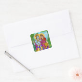 Radha Krishna Aufkleber (Umschlag)