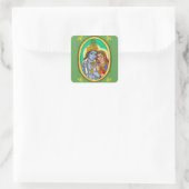 Radha Krishna Aufkleber (Tasche)