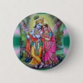 Radha Krishna Button (Vorderseite)