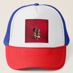 Radha Krishna cap Truckerkappe