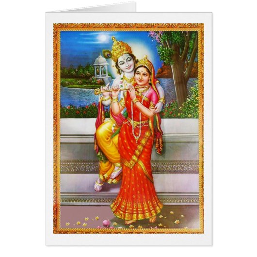 Radha KRISHNA für Liebe, Wohlstand des Friedensn (Vorne)
