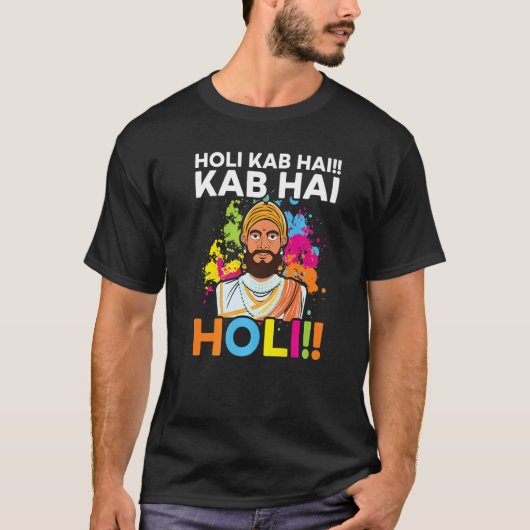 Radha Krishna Hinduismus Hindu Buddhist Holi Festi T-Shirt (Vorderseite)