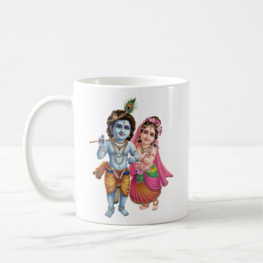 RADHA KRISHNA KAFFEETASSE (Links)