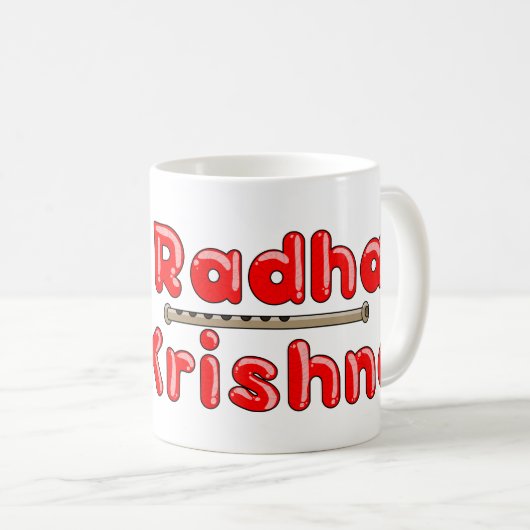 Radha Krishna Kaffeetasse (VorderseiteRechts)