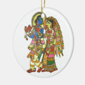 Radha Krishna Keramikornament (Links)