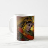 RADHA KRISHNA KLASSISCHE MALEREI KAFFEETASSE (Vorderseite Links)