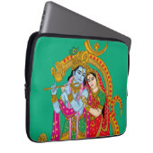 Radha Krishna Laptopschutzhülle (Vorne Rechts)
