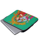 Radha Krishna Laptopschutzhülle (Vorne Knopf)