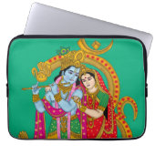 Radha Krishna Laptopschutzhülle (Vorderseite)