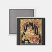 Radha Krishna Magnet (Vorderseite/Rückseite)