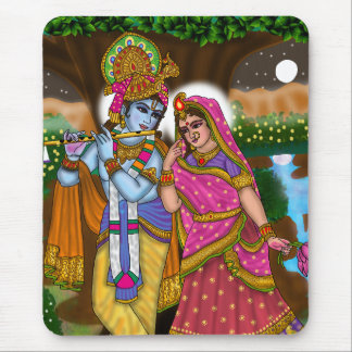 Radha Krishna Mouse Pad Mousepad