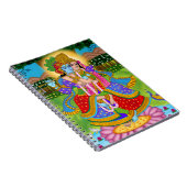 Radha Krishna Notebook Notizblock (Rechte Seite)