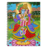 Radha Krishna Notebook Notizblock (Vorderseite)