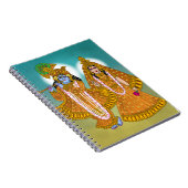 Radha Krishna Notizbuch Notizblock (Rechte Seite)