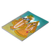 Radha Krishna Notizbuch Notizblock (Linke Seite)