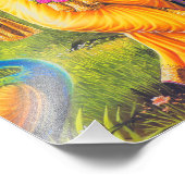 Radha Krishna Painting Hindu Gott Fotodruck (Ecke)