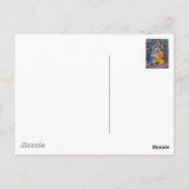Radha Krishna Postcard Postkarte (Rückseite)