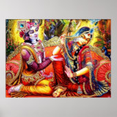 RADHA-KRISHNA POSTER (Vorne)
