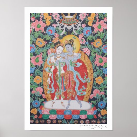Radha-Krishna Poster (Vorne)