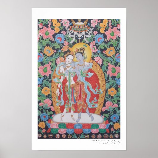 Radha-Krishna Poster (Vorne)