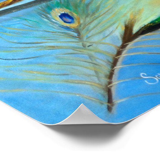 Radha Krishna Poster (Ecke)