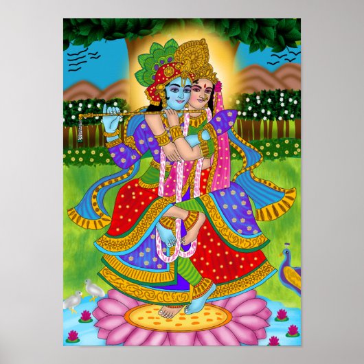 Radha Krishna Poster (Vorne)