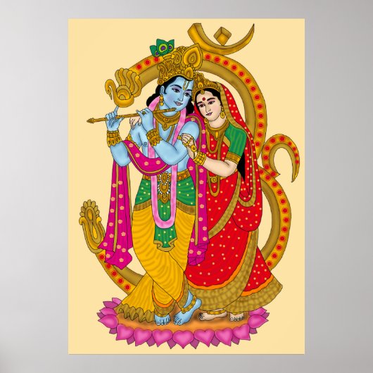 Radha Krishna Poster (Vorne)