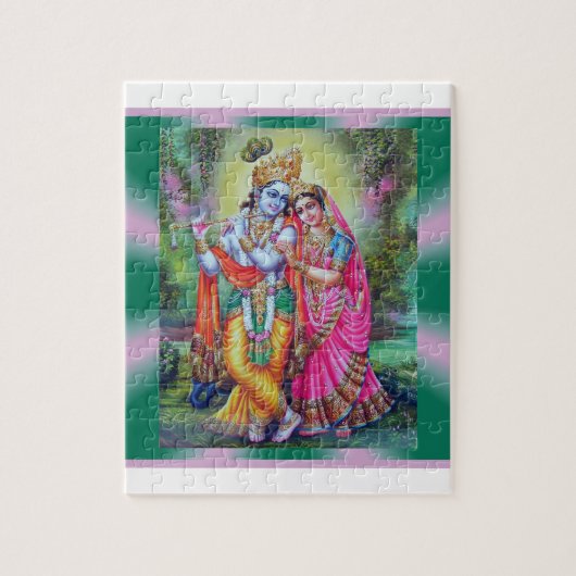 Radha Krishna Puzzlespiel Puzzle (Vertikal)