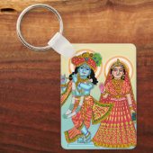 Radha Krishna Schlüsselanhänger (Vorderseite)