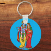 Radha Krishna Schlüsselanhänger (Vorderseite)