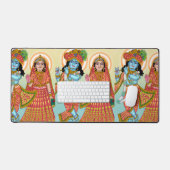 Radha Krishna Schreibtischunterlage (Tastatur & Maus)