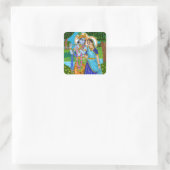 Radha Krishna Sticker (Tasche)