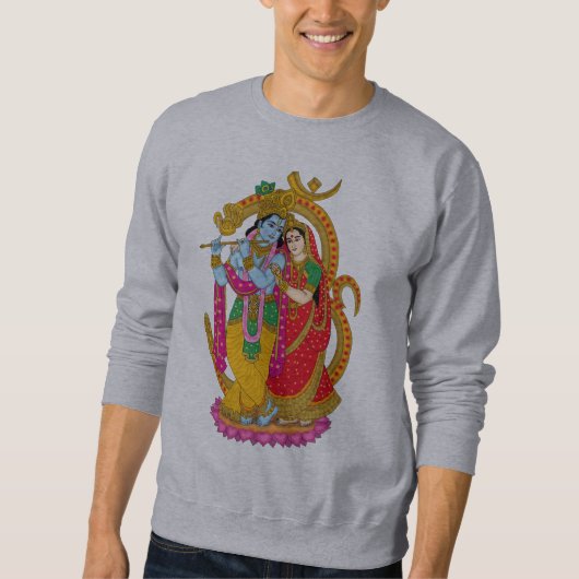 Radha Krishna Sweatshirt (Vorderseite)