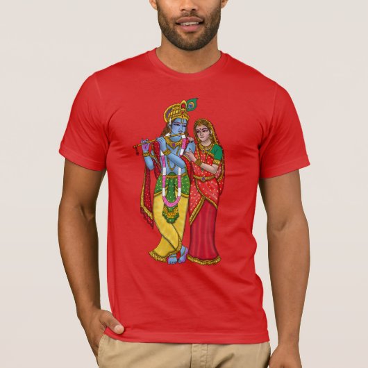 Radha Krishna T-Shirt (Vorderseite)