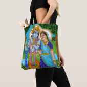 Radha Krishna-Taschentücher Tasche (Von Nahem)