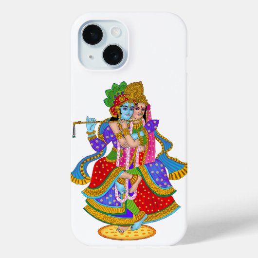 Radha Krishna Telefonabdeckung Case-Mate iPhone Hülle (Rückseite)
